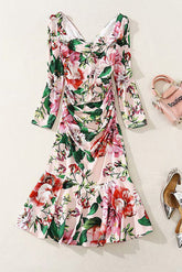 Kate Middleton Midikleid mit Meerjungfrauen-Print